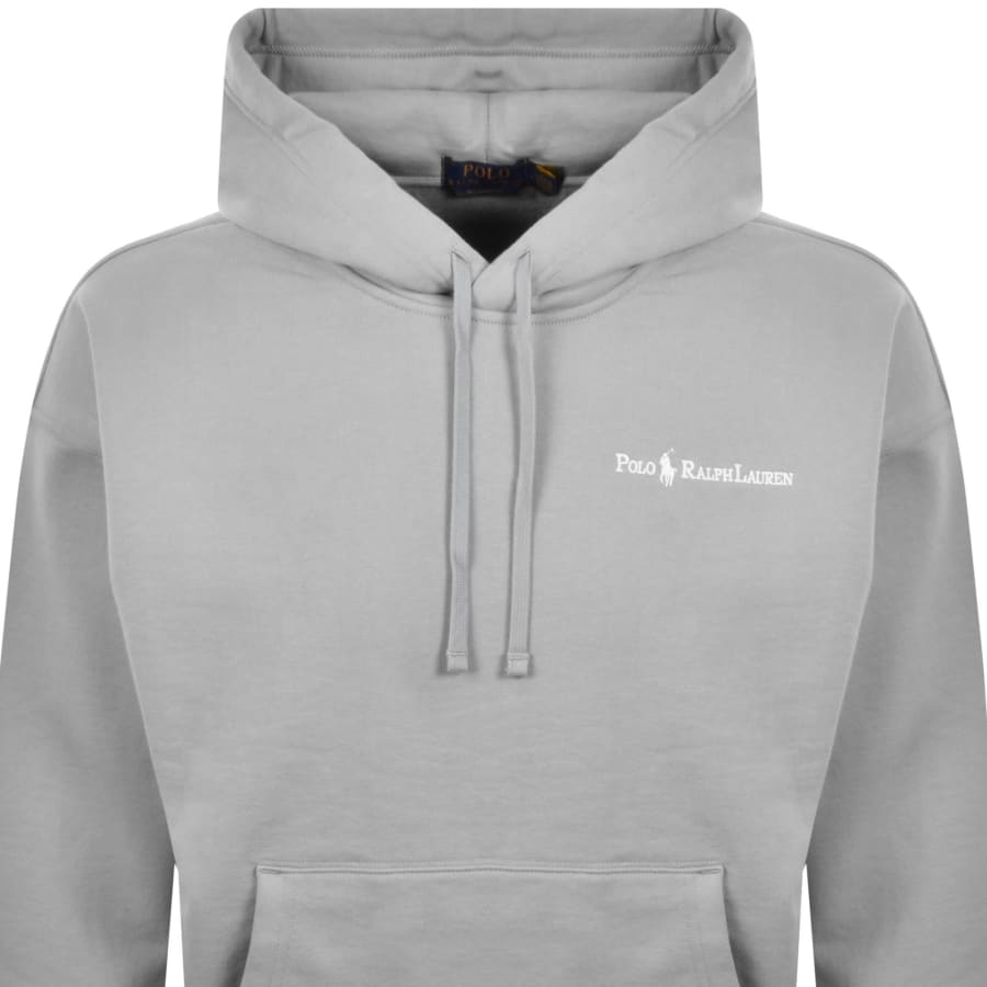 Image number 2 for Ralph Lauren Pullover Hoodie Grey