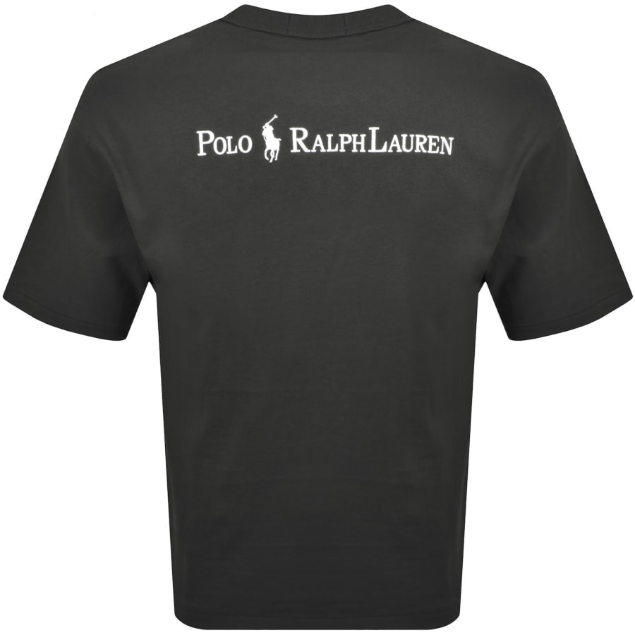 Image number 5 for Ralph Lauren Logo Crew Neck T Shirt Grey