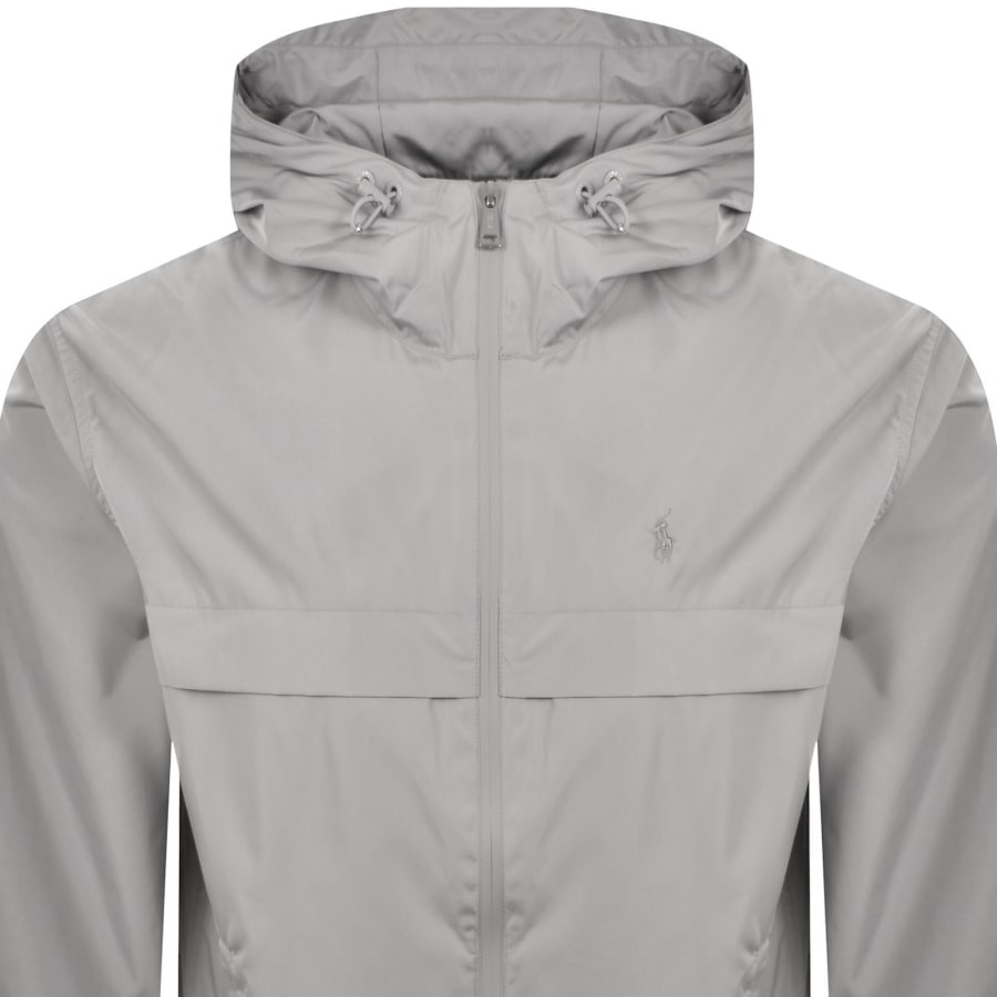 Image number 2 for Ralph Lauren Lined Windbreaker Grey