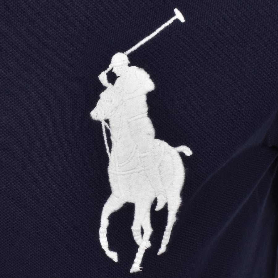 Image number 4 for Ralph Lauren Slim Fit Polo T Shirt Cruise Navy