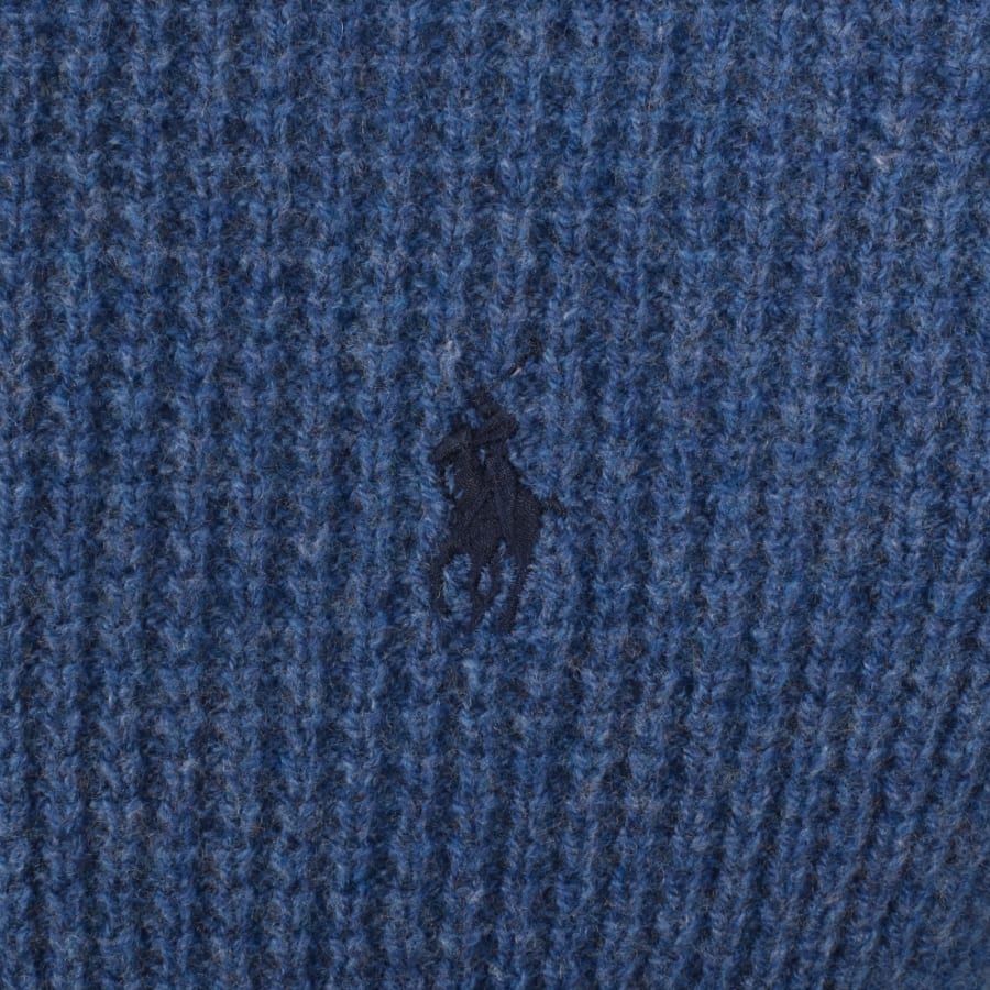 Image number 3 for Ralph Lauren Crew Neck Knit Jumper Blue