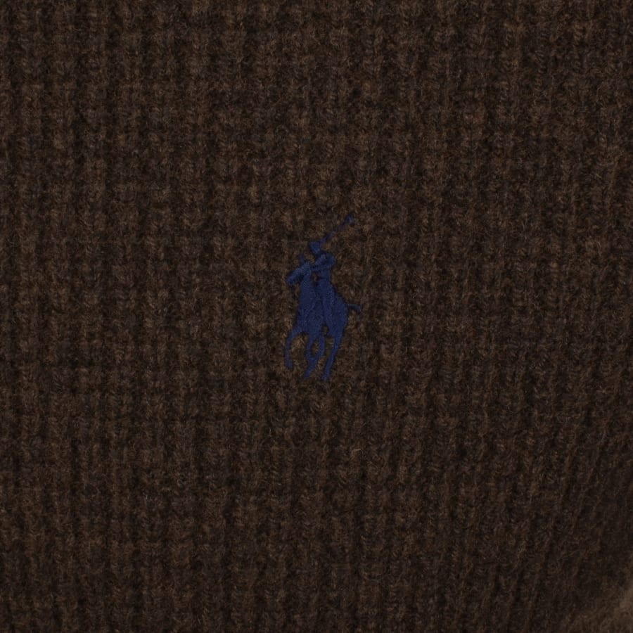 Image number 3 for Ralph Lauren Knit Jumper Brown