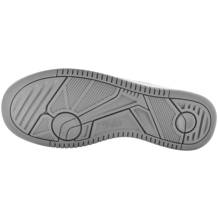 Image number 5 for Ralph Lauren Masters Court Trainers White