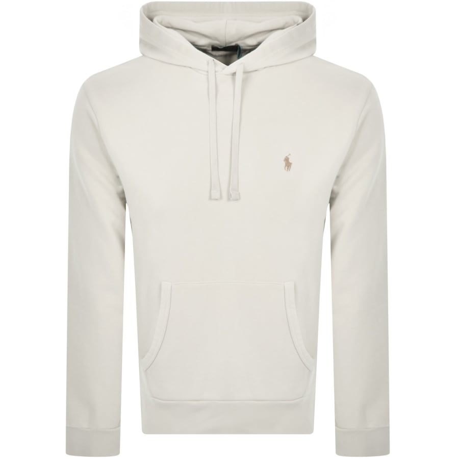 Image number 1 for Ralph Lauren Pullover Hoodie Cream