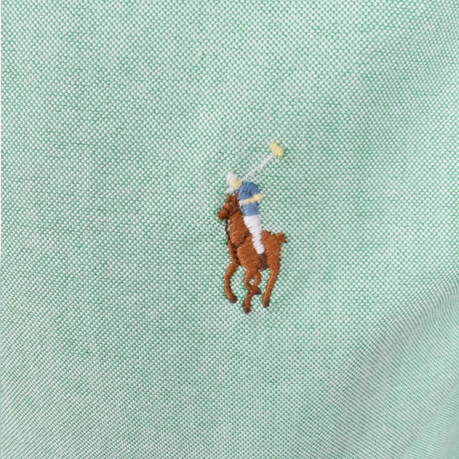 Image number 3 for Ralph Lauren Long Sleeve Shirt Emerald Green