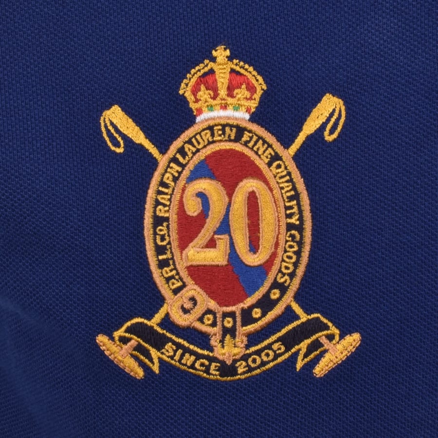 Image number 3 for Ralph Lauren Slim Fit Polo T Shirt Blue