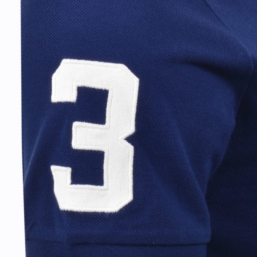 Image number 5 for Ralph Lauren Slim Fit Polo T Shirt Blue