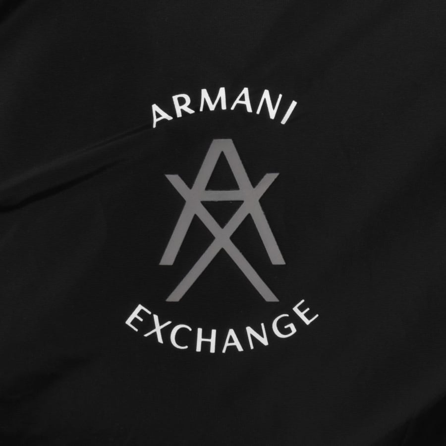 Image number 3 for Armani Exchange Reversible Jacket Black