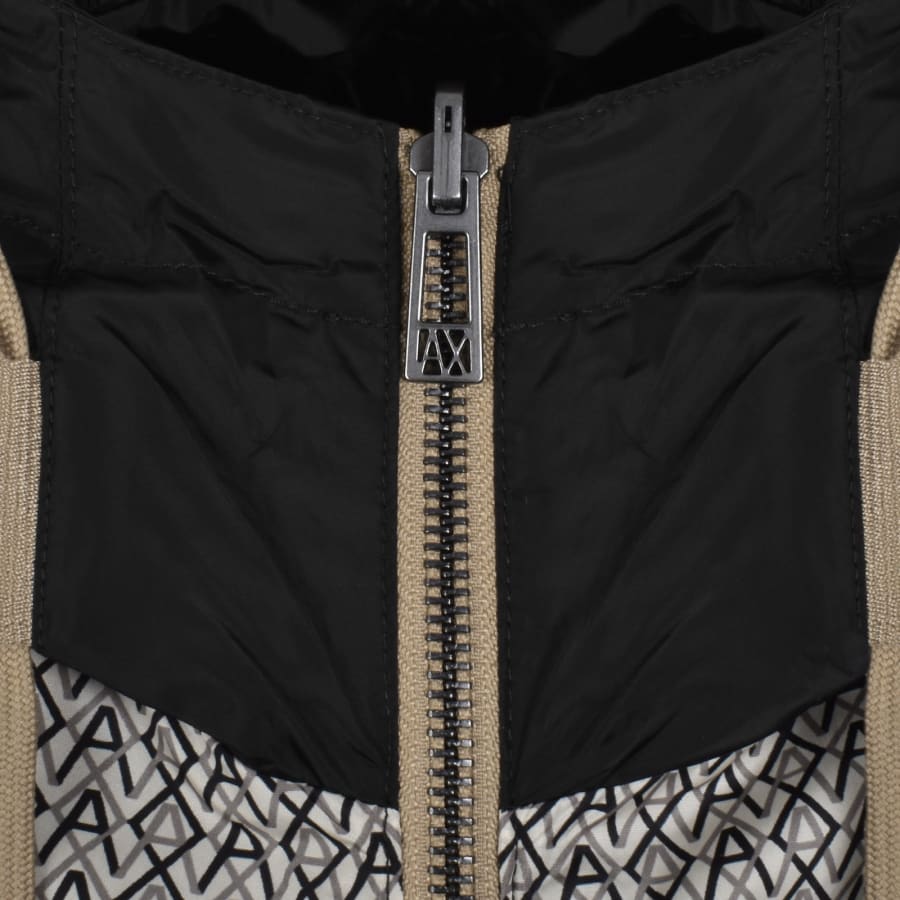 Image number 4 for Armani Exchange Reversible Jacket Black