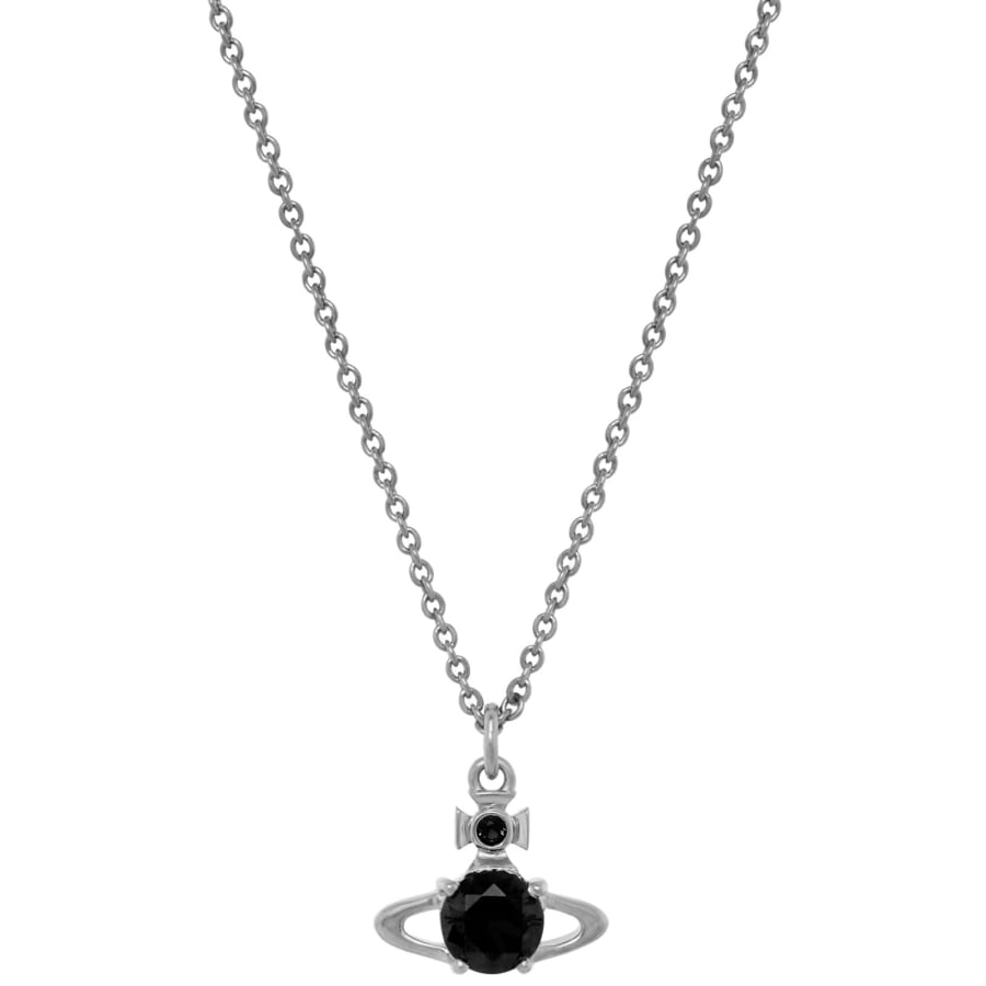 Image number 1 for Vivienne Westwood Reina Pendant Necklace Silver