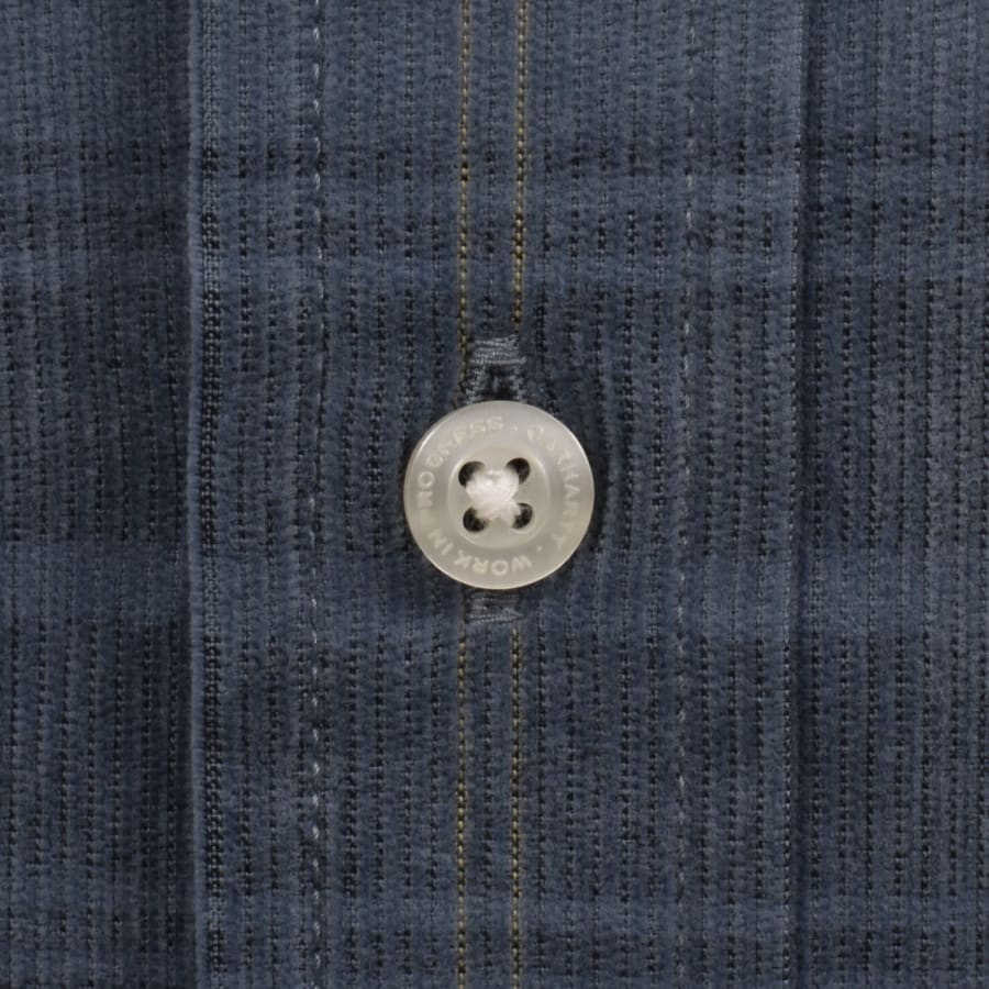 Image number 4 for Carhartt WIP Wilber Shirt Velvet Blue
