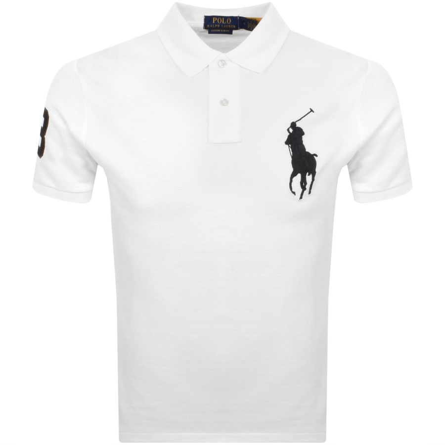 Image number 1 for Ralph Lauren Logo Polo T Shirt White