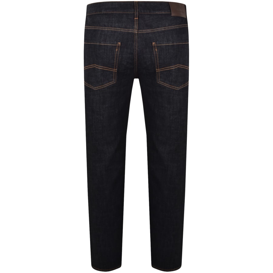 Image number 3 for Armani Exchange J13 Slim Fit Jeans Navy