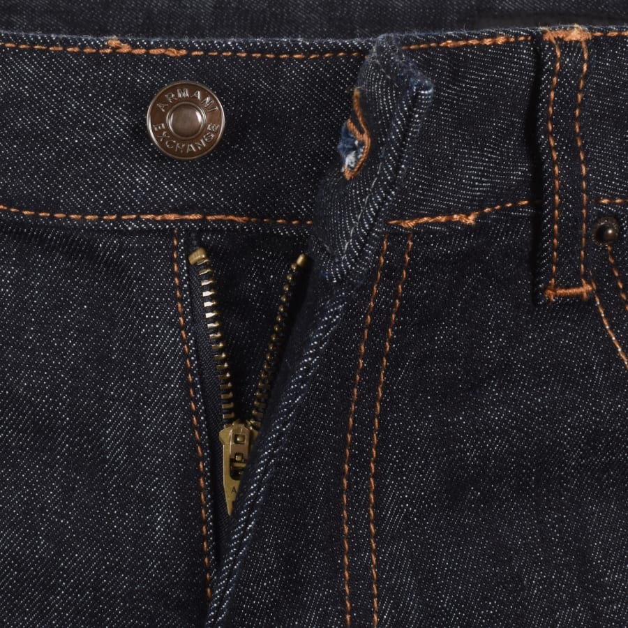 Image number 5 for Armani Exchange J13 Slim Fit Jeans Navy