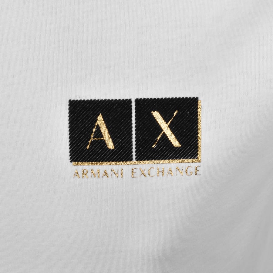 Image number 3 for Armani Exchange T Shirt White