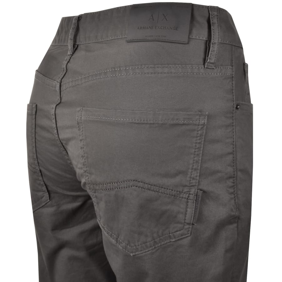 Image number 4 for Armani Exchange J14 Slim Fit Jeans Grey
