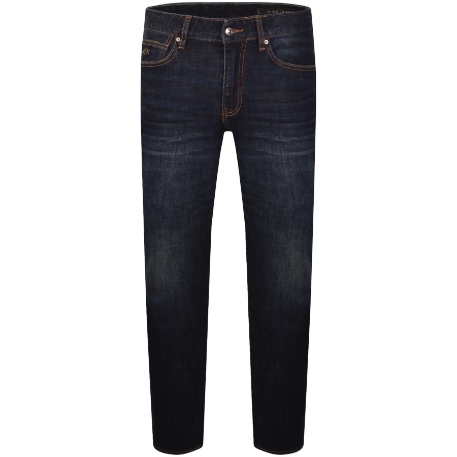 Image number 2 for Armani Exchange J14 Slim Fit Jeans Blue