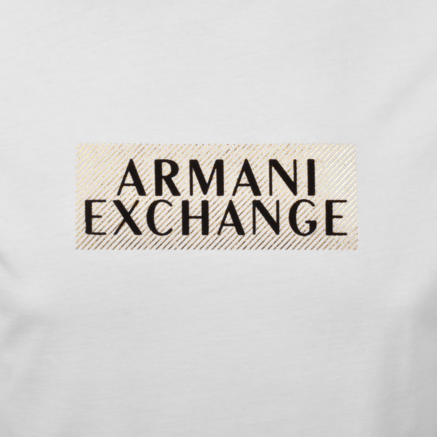 Image number 3 for Armani Exchange T Shirt White