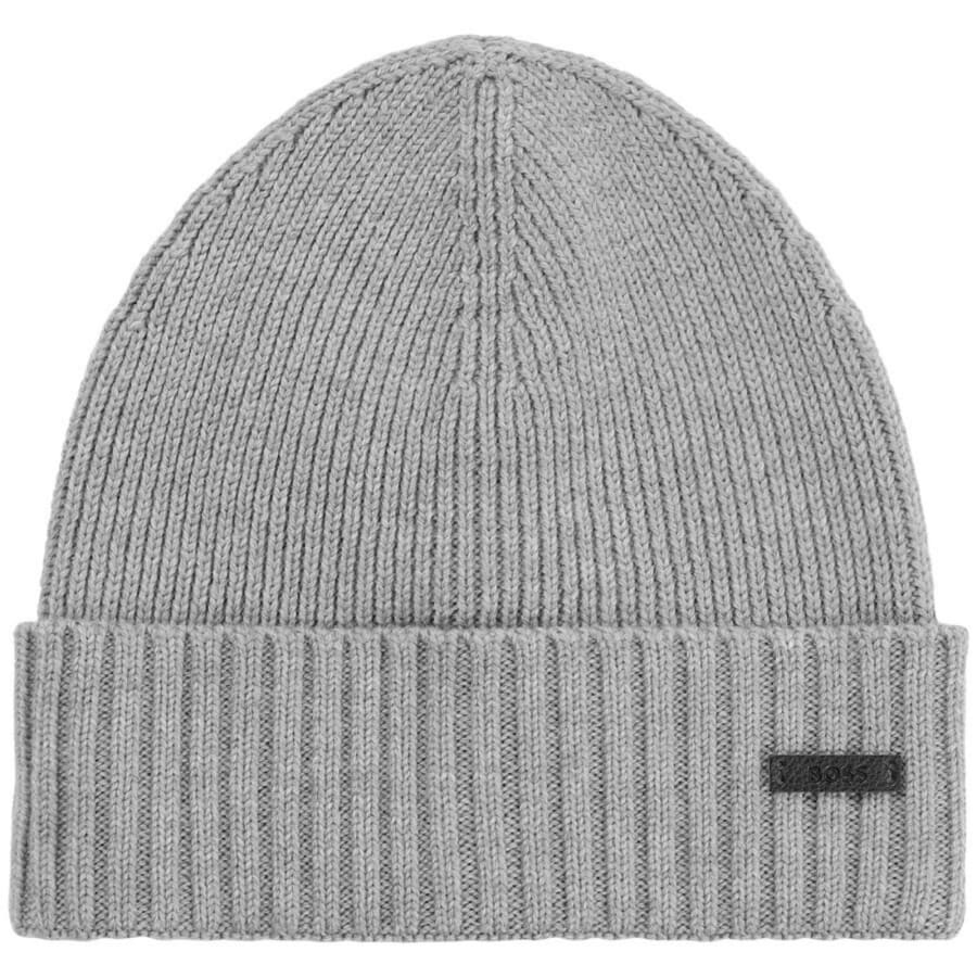 Image number 1 for BOSS Fati Beanie Grey