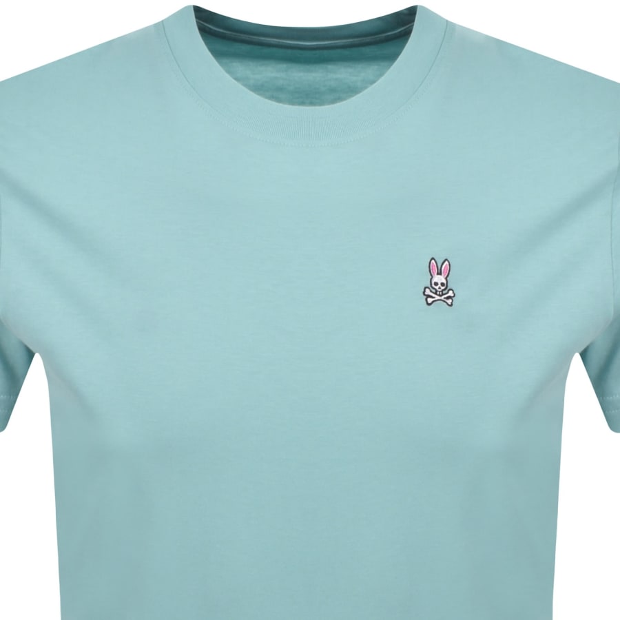 Image number 2 for Psycho Bunny Classic Crew Neck T Shirt Blue