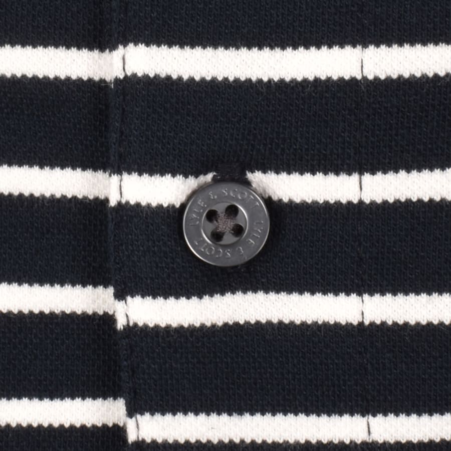 Image number 4 for Lyle And Scott Breton Polo T Shirt Navy