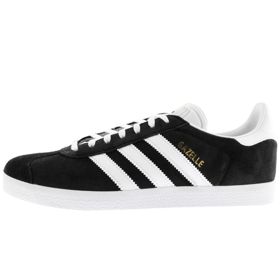 adidas trainers black white
