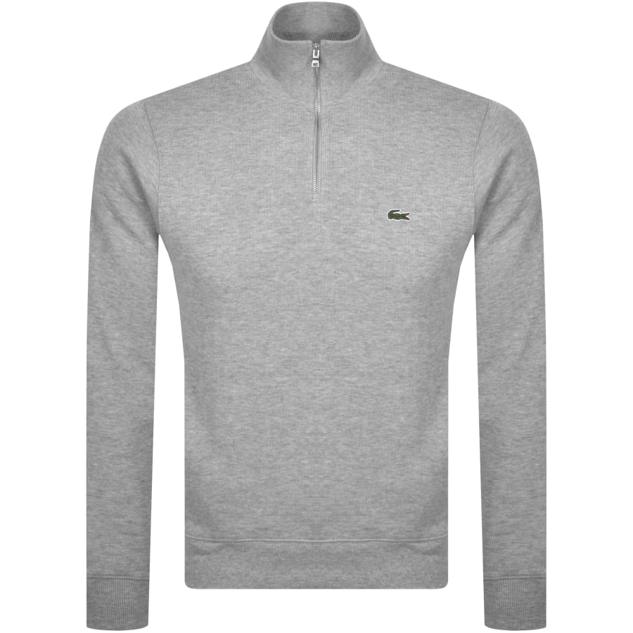 half zip sweatshirt lacoste