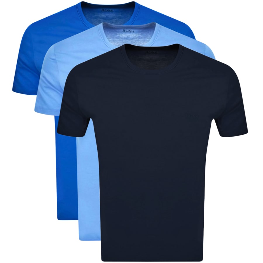 Product Image for BOSS Multi Colour Triple Pack T Shirts