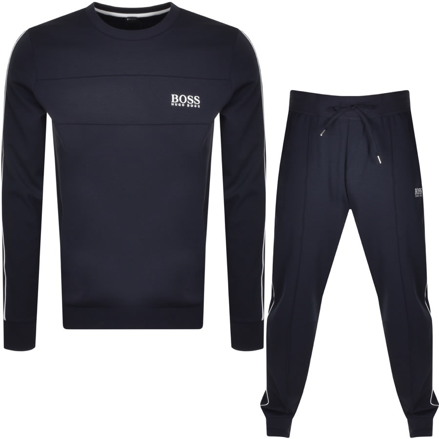 Product Image for BOSS Bodywear Lounge Tracksuit Navy