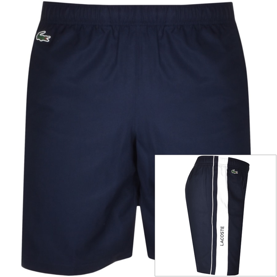 Product Image for Lacoste Sport Taped Shorts Navy