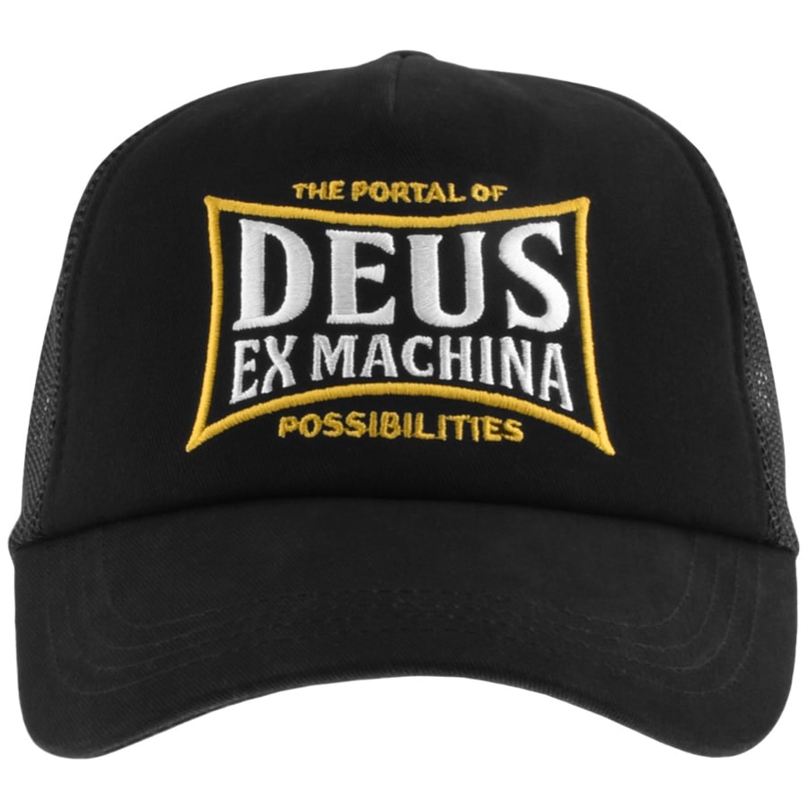 Product Image for Deus Ex Machina Twinbox Trucker Cap Black