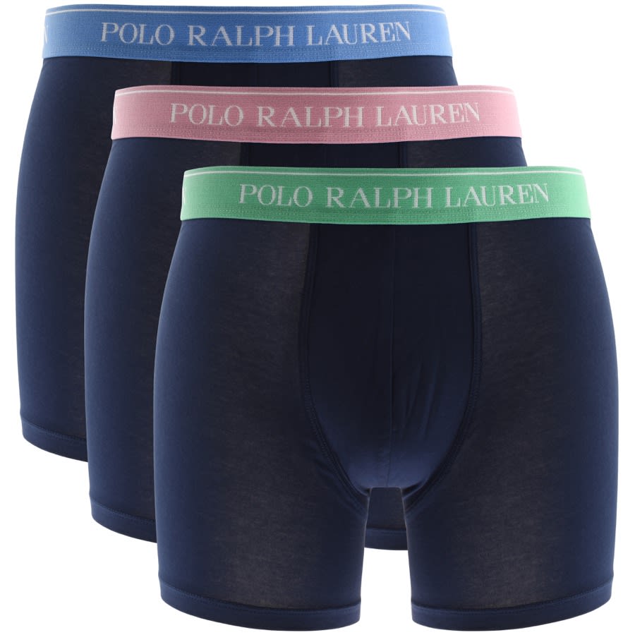 Product Image for Ralph Lauren Underwear 3 Pack Boxer Shorts Navy