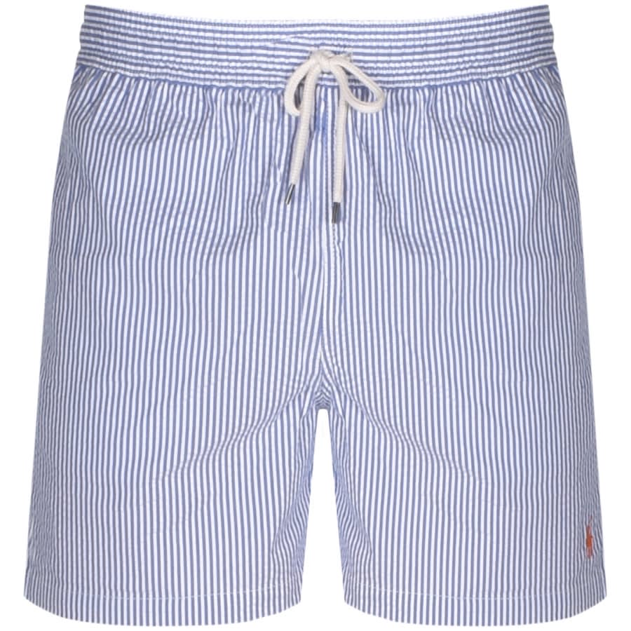 Product Image for Ralph Lauren Seersucker Traveller Swim Shorts Blue