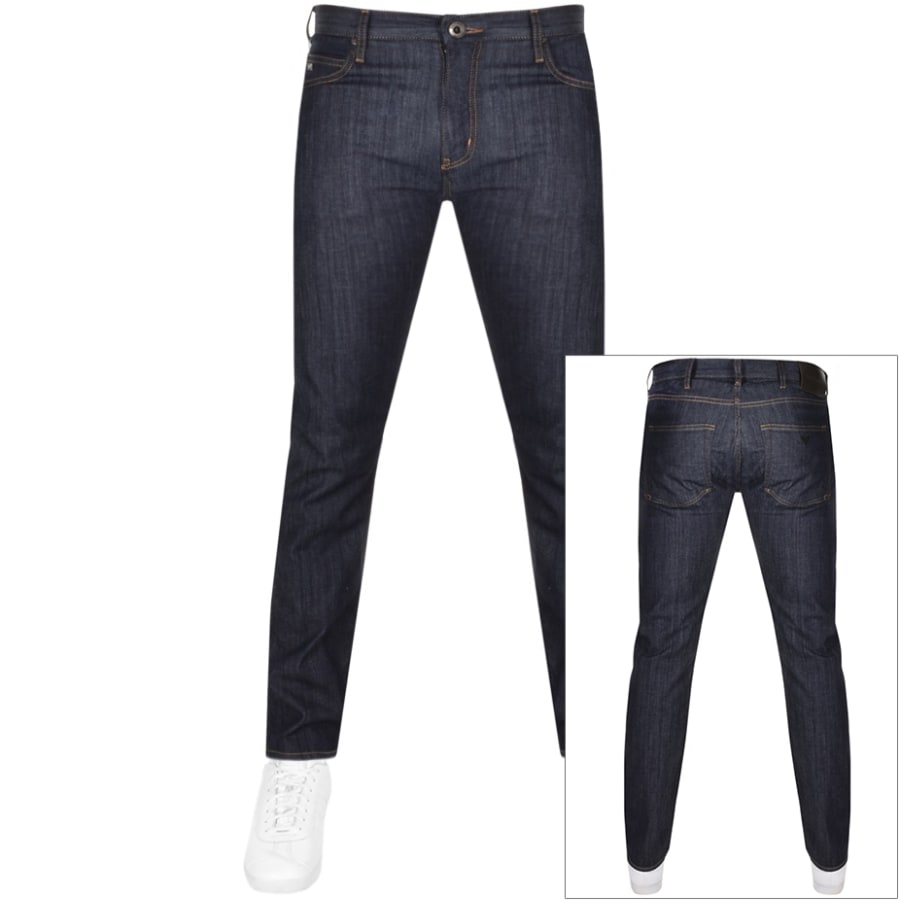 Product Image for Emporio Armani J45 Regular Fit Jeans Blue