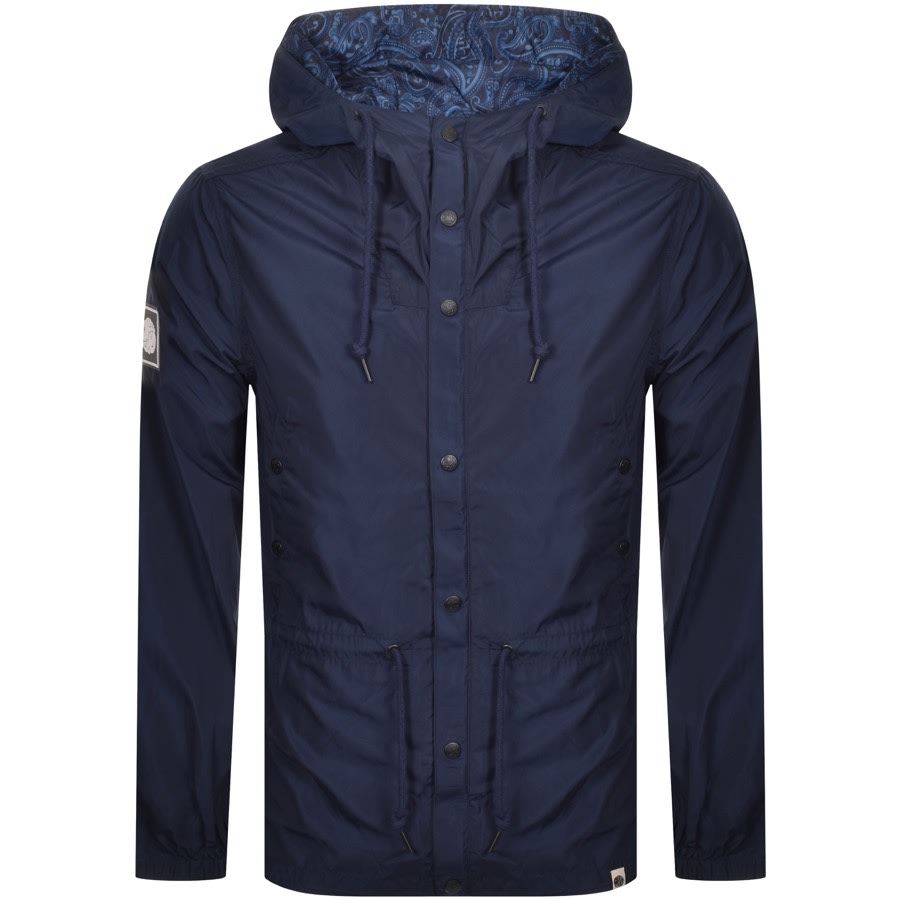 Product Image for Pretty Green Ridley Hooded Jacket Navy