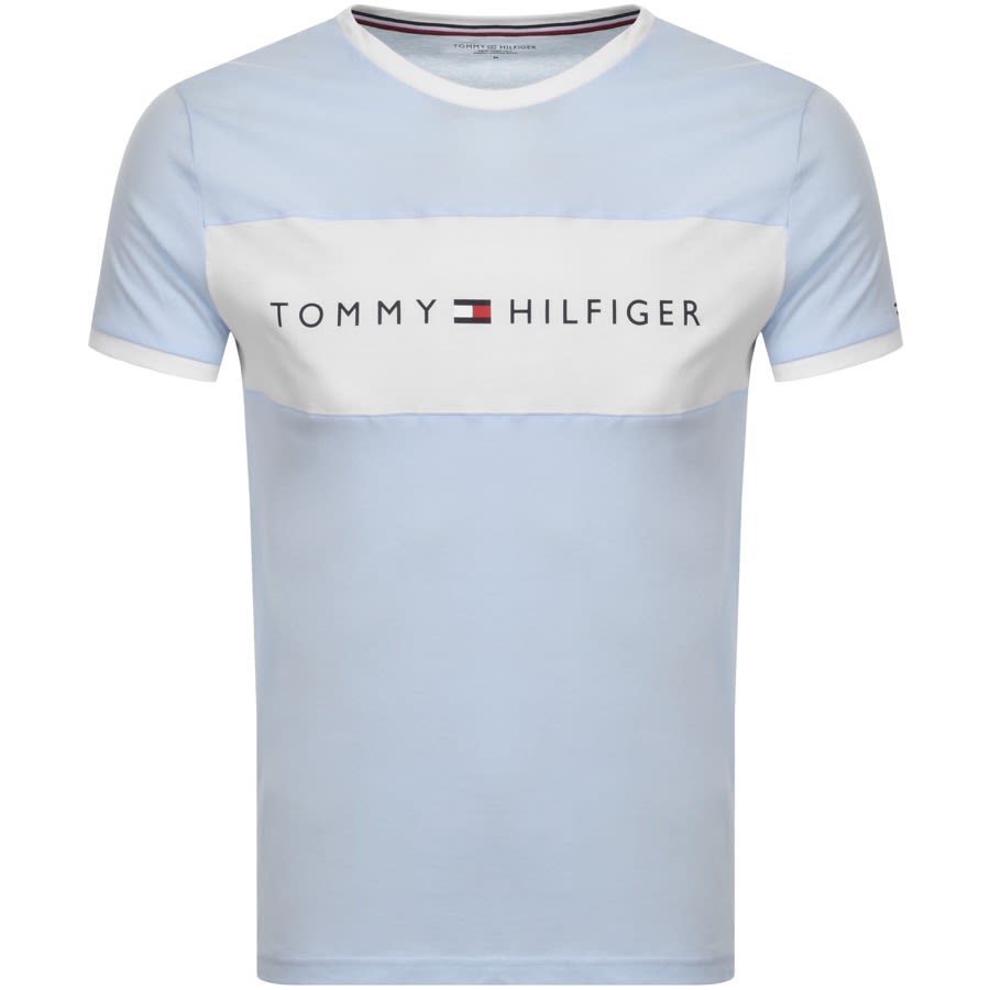 Product Image for Tommy Hilfiger Logo T Shirt Blue
