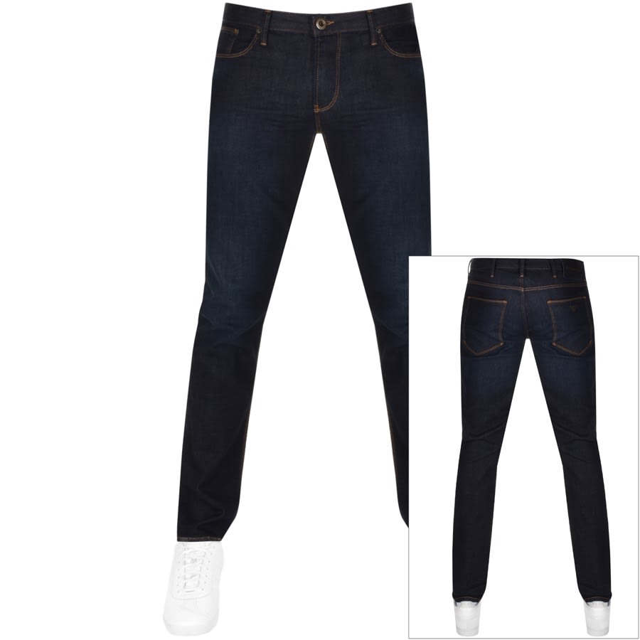 Product Image for Emporio Armani J06 Slim Fit Jeans Navy