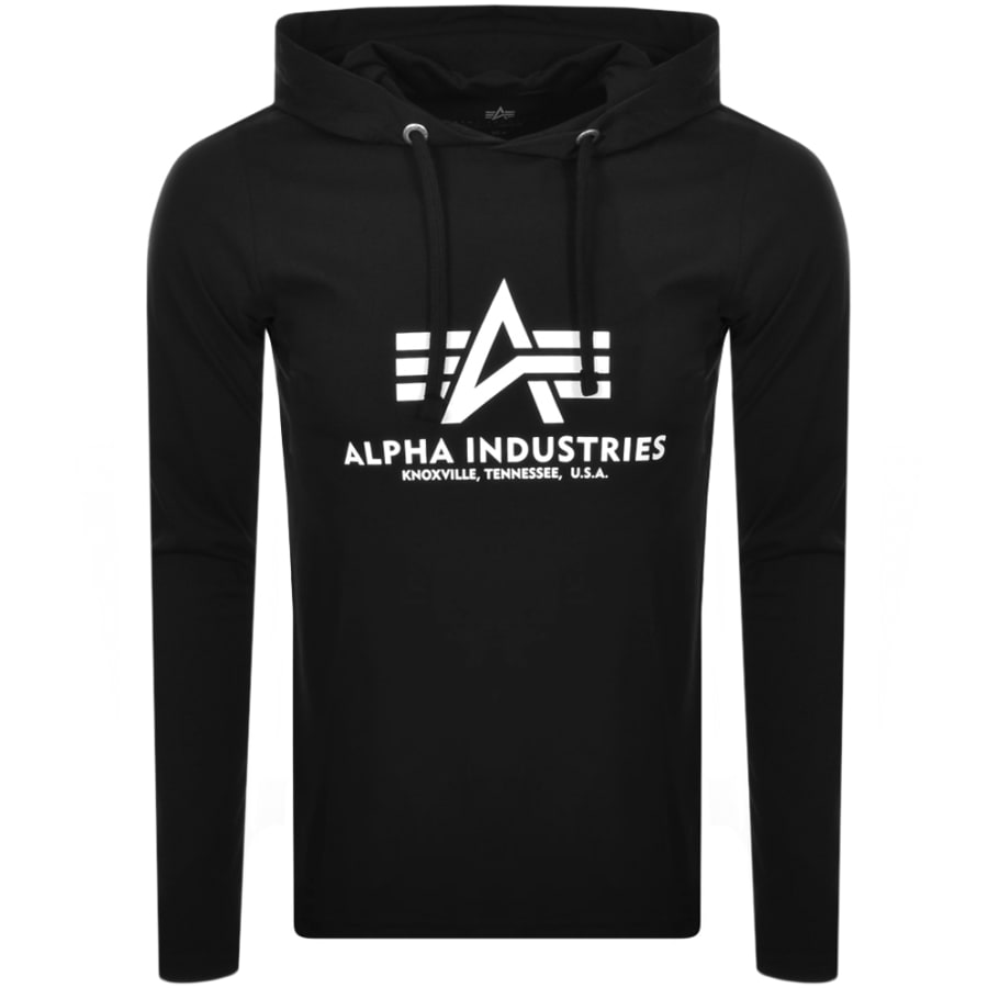 Product Image for Alpha Industries Long Sleeve T Shirt In Black