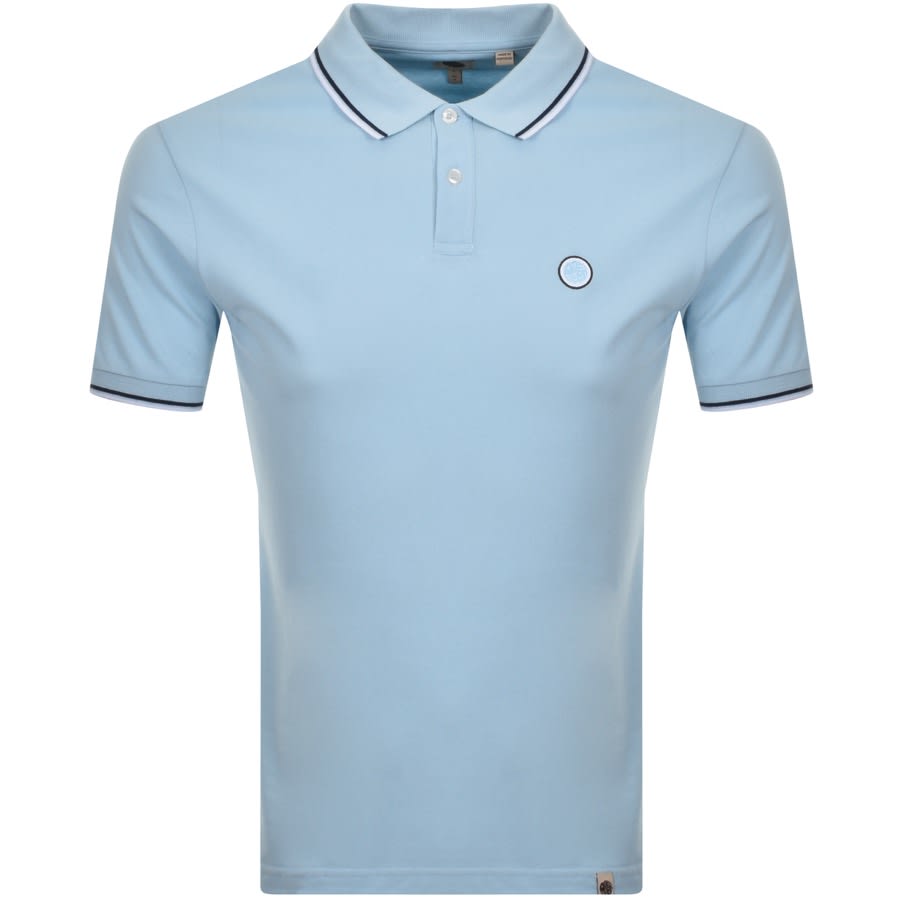 Product Image for Pretty Green Short Sleeved Polo T Shirt Blue