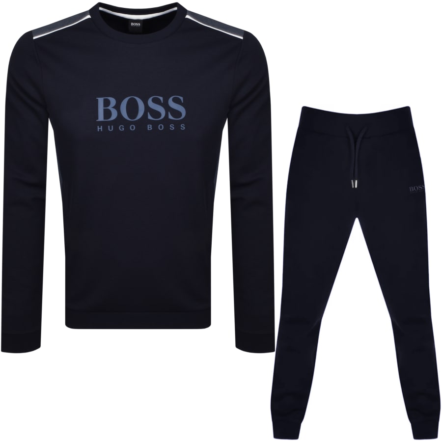 Product Image for BOSS Bodywear Lounge Tracksuit Navy
