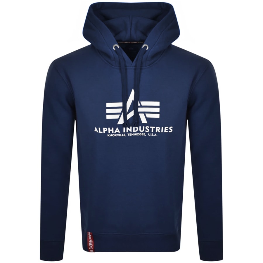 Product Image for Alpha Industries Basic Hoodie Navy