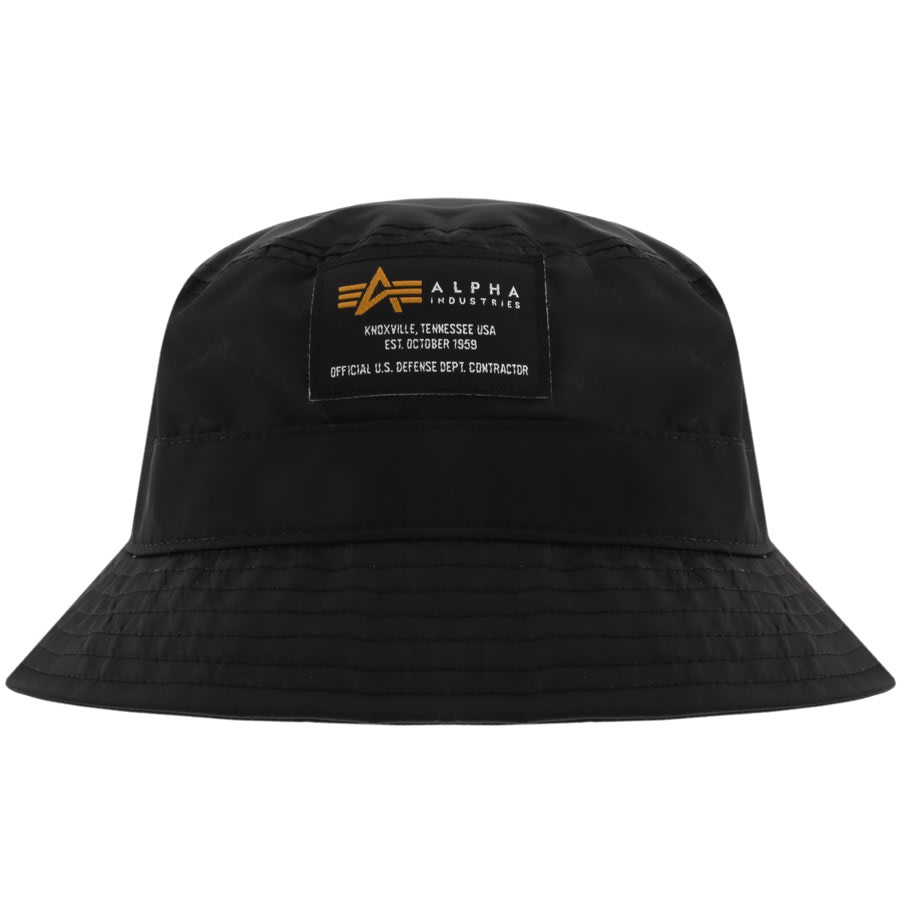 Product Image for Alpha Industries Logo Bucket Black