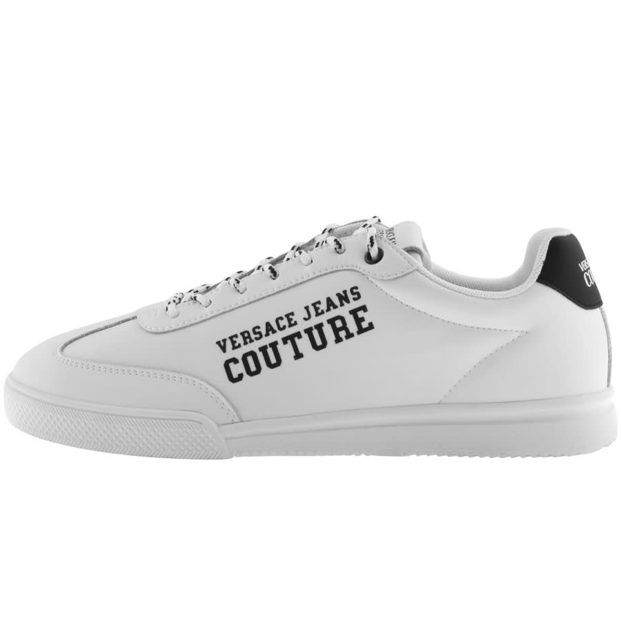 Product Image for Versace Jeans Couture Logo Trainers White