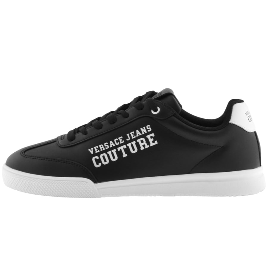 Product Image for Versace Jeans Couture Logo Trainers Black