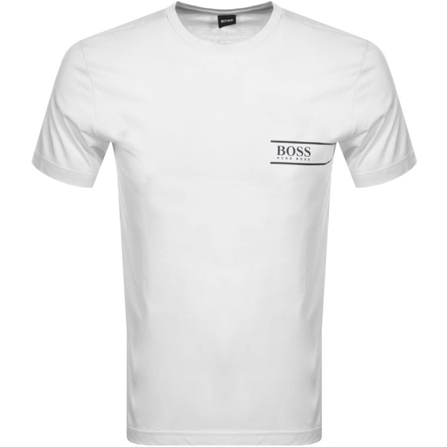 Product Image for BOSS Bodywear Lounge Crew Neck T Shirt White