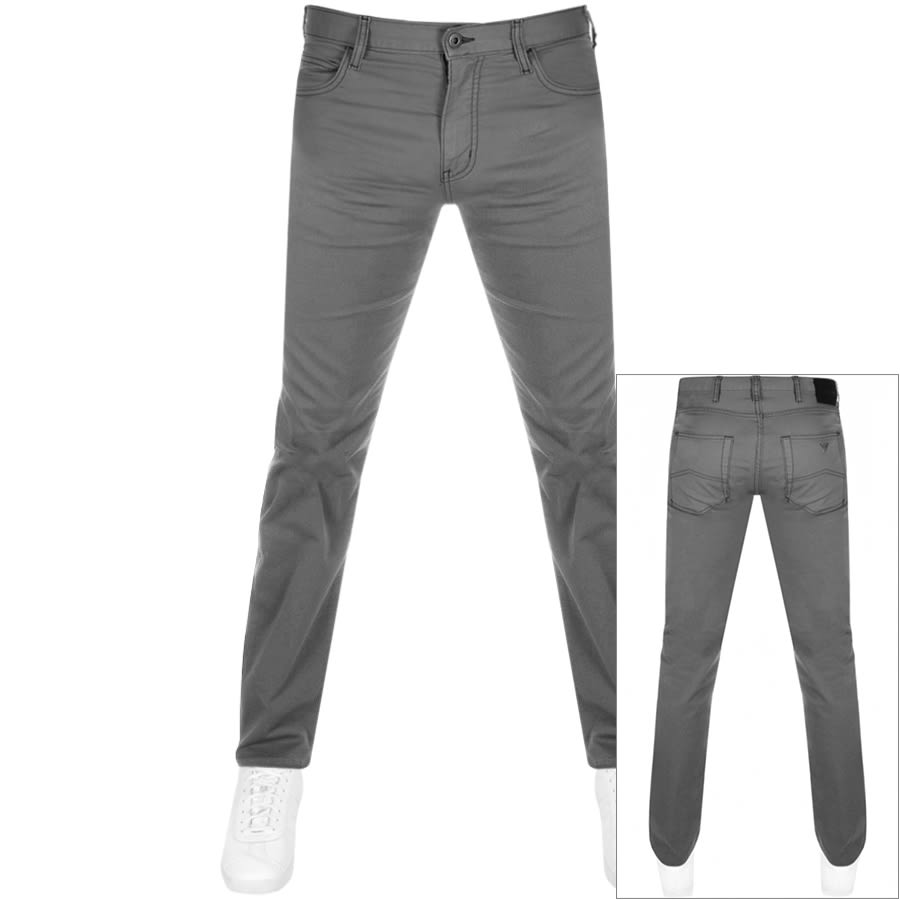 Product Image for Emporio Armani J45 Regular Fit Jeans Grey