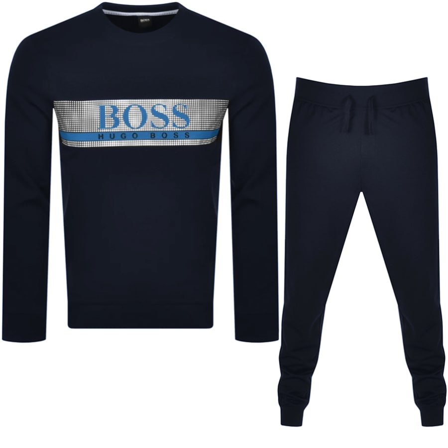 Product Image for BOSS Bodywear Authentic Tracksuit Navy