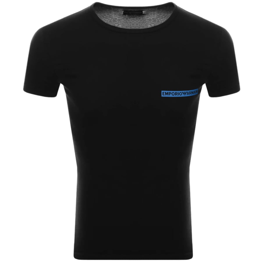 Product Image for Emporio Armani Lounge Crew Neck T Shirt Black