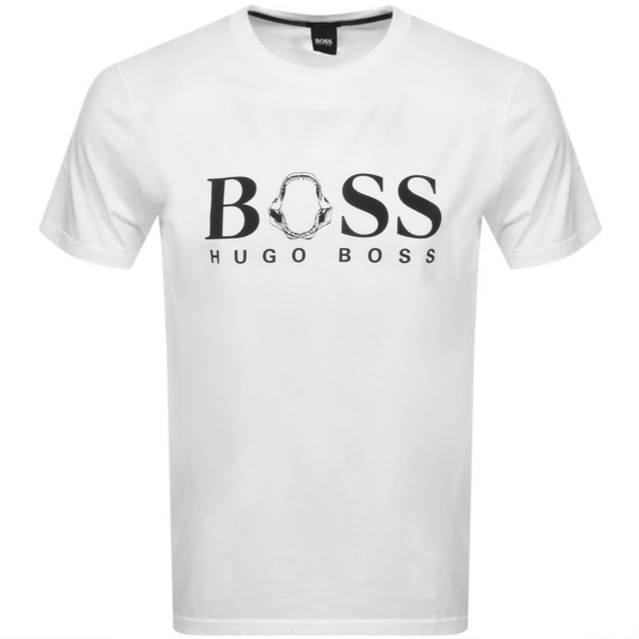 Product Image for BOSS Tima 2 Logo T Shirt White