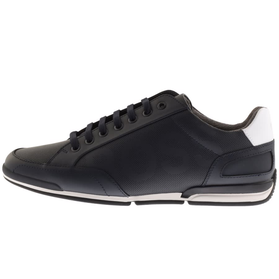 Product Image for BOSS Saturn Lowp Trainers Navy